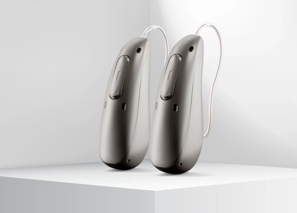 Hearing Tech Update Image of hearing aids Hearing Tech Update Image of hearing aids